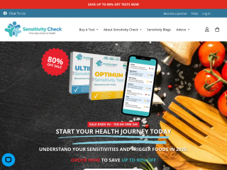 sensitivitycheck.com screenshot