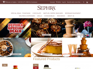 sephrausa.com screenshot