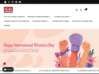 shanzuchef.com screenshot