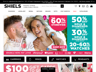 shiels.com.au screenshot