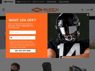 shockdoctor.com screenshot