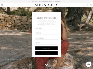 shonajoy.com.au screenshot