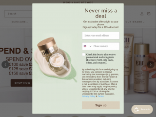 shop.emmahardie.com screenshot