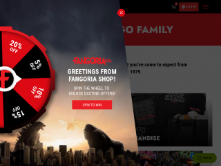 shop.fangoria.com screenshot