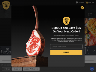 shop.linzheritageangus.com screenshot