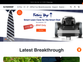 shopsunseekertech.com screenshot