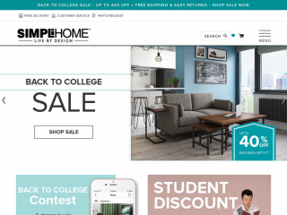 simpli-home.com screenshot