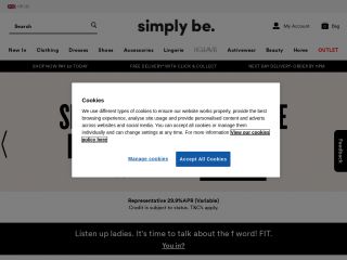 simplybe.co.uk screenshot