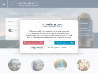sinmaletas.com screenshot