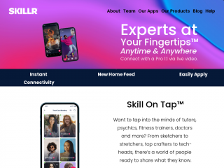 skillr.com screenshot