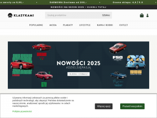 sklep.klasykami.pl screenshot