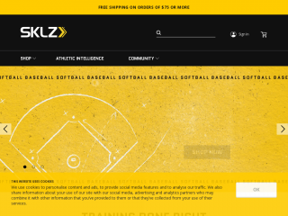 sklz.com screenshot