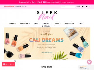 sleeknail.com screenshot