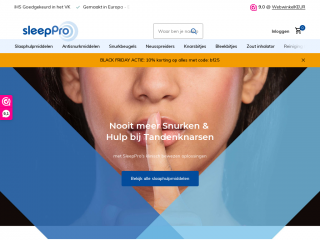 sleeppro.eu screenshot