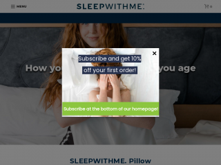 sleepwithmebeauty.com screenshot