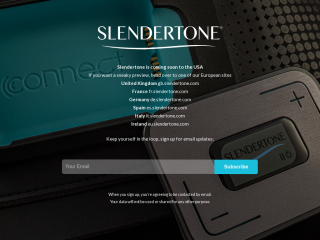 slendertone.com screenshot