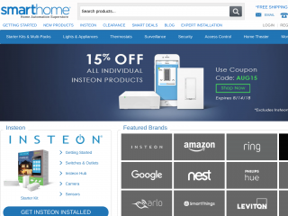 smarthome.com screenshot