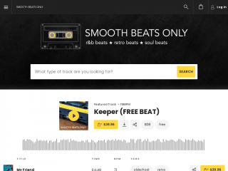 smoothbeatsonly.com screenshot