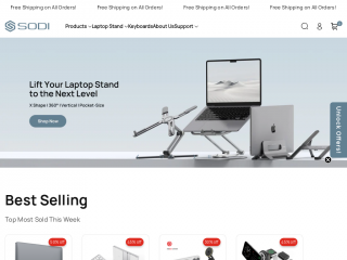 sodigear.com screenshot