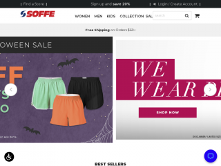 soffe.com screenshot