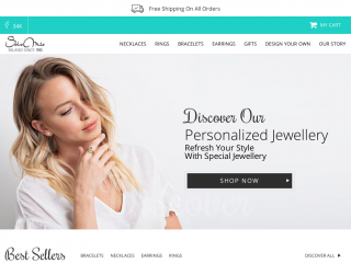 solomiojewelry.com screenshot