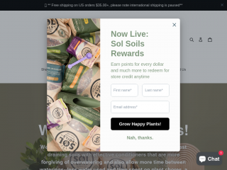 solsoils.com screenshot