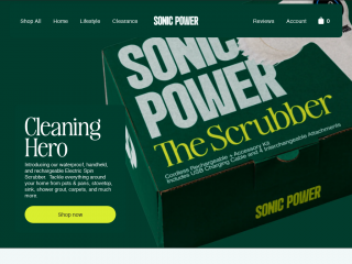 sonicpower.co screenshot