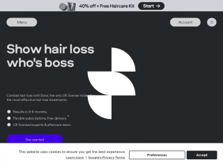 sons.co.uk screenshot