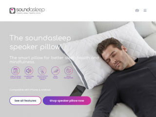 soundasleeppillow.co.uk screenshot