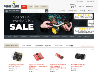 sparkfun.com screenshot