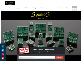 sparkoslabs.com screenshot