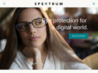 spektrumglasses.com screenshot