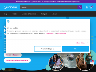 sphero.com screenshot