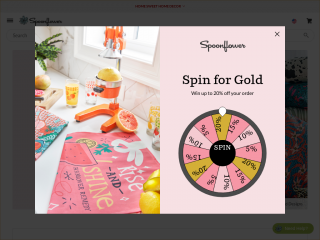 spoonflower.com screenshot