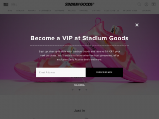 stadiumgoods.com screenshot