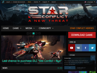 star-conflict.com screenshot