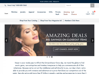 stauer.com screenshot