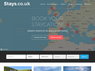 stays.co.uk screenshot