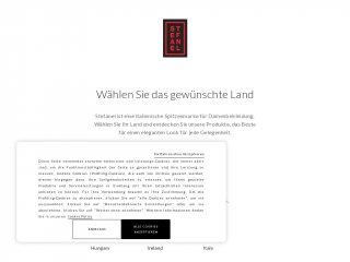 stefanel.com screenshot