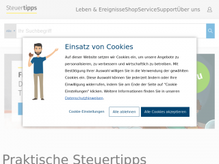 steuertipps.de screenshot