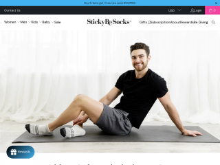 stickybesocks.com screenshot