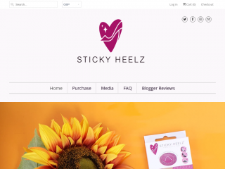stickyheelz.com screenshot