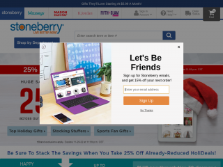 stoneberry.com screenshot