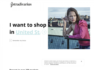 stradivarius.com screenshot
