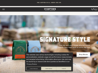 stumptowncoffee.com screenshot