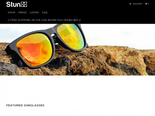 stunglasses.com screenshot