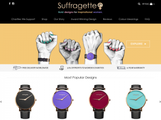 suffragette.com.au screenshot