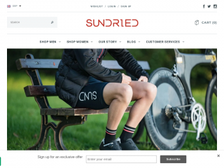 sundried.com screenshot