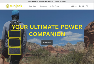 sunjack.com screenshot