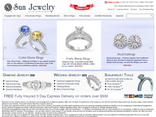 sunjewelry.com screenshot